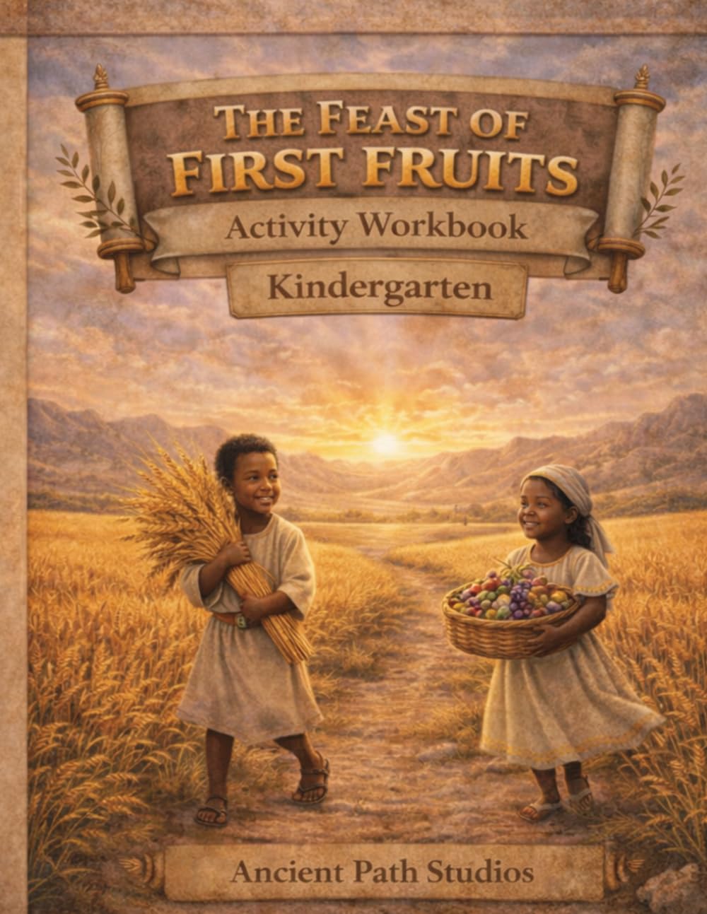 The Feast of First Fruits Activity Workbook: A Torah-Based Kindergarten Learning Unit for Young Children