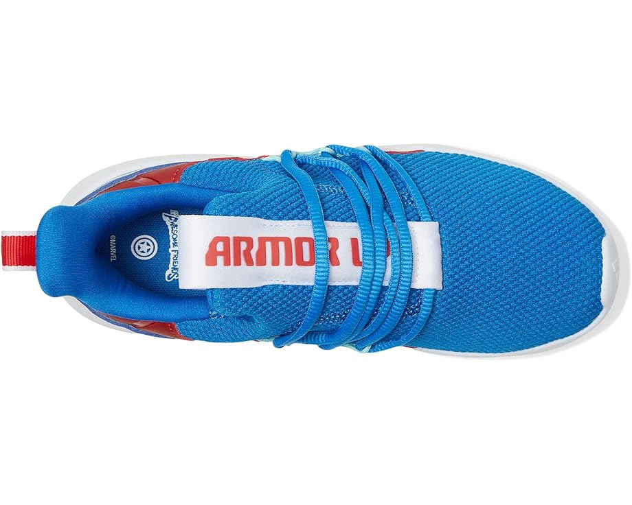 adidas Kids Marvel Lite Racer Adapt 7.0 Shoes (Little Kid/Big Kid) - Top View