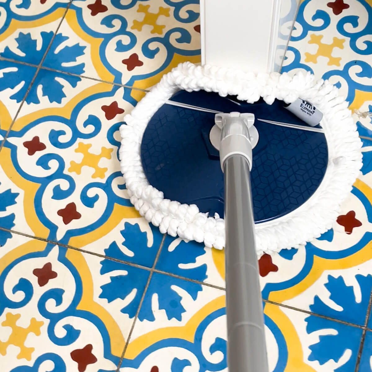 Kit de lavage Smarteo + — Platine pliable- Diamètre 25 cm — 124 g, Bleu et Blanc, 31 cm 26, 5 cm 30 cm