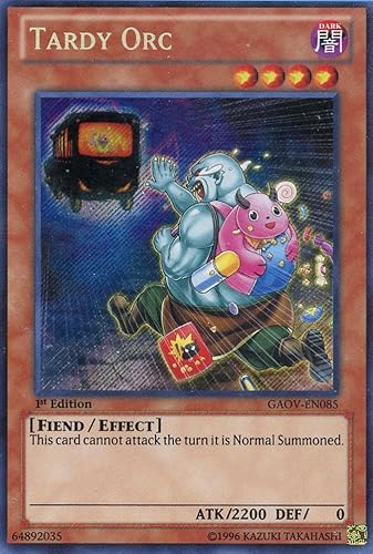 Yu-Gi-Oh! - Orco Tardy (GAOV-EN085) - Señor Supremo Galáctico - 1 Edición - Secret Rare