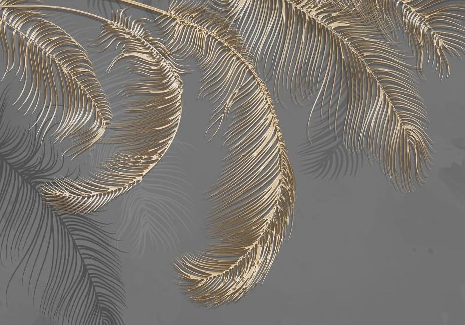 Papier peint intissé panoramique haut de gamme forêt tropicale 3D
