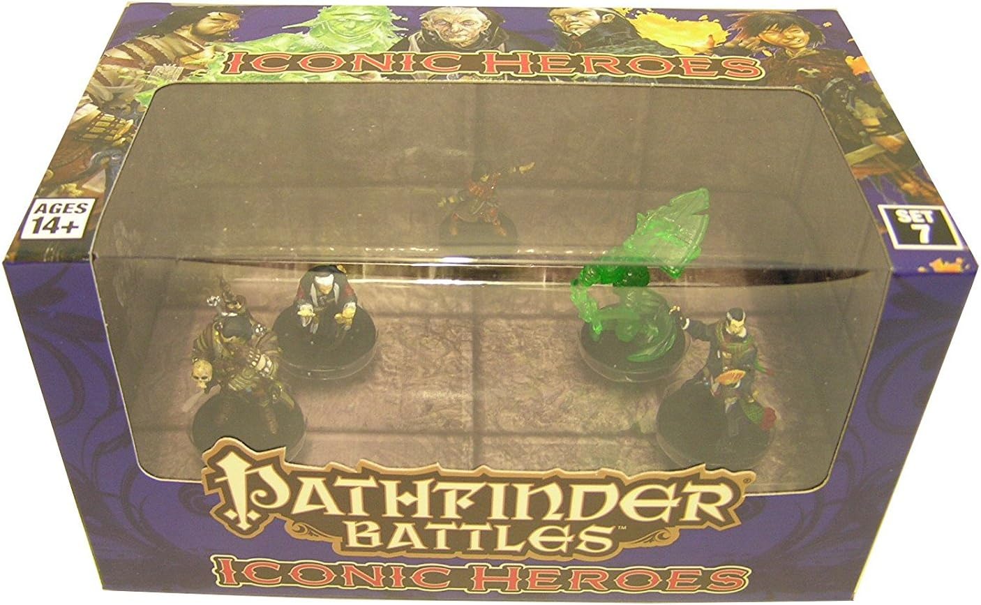 WizKids Pathfinder Battles Minis Iconic Heroes Box Set 7 Toy Zonkers