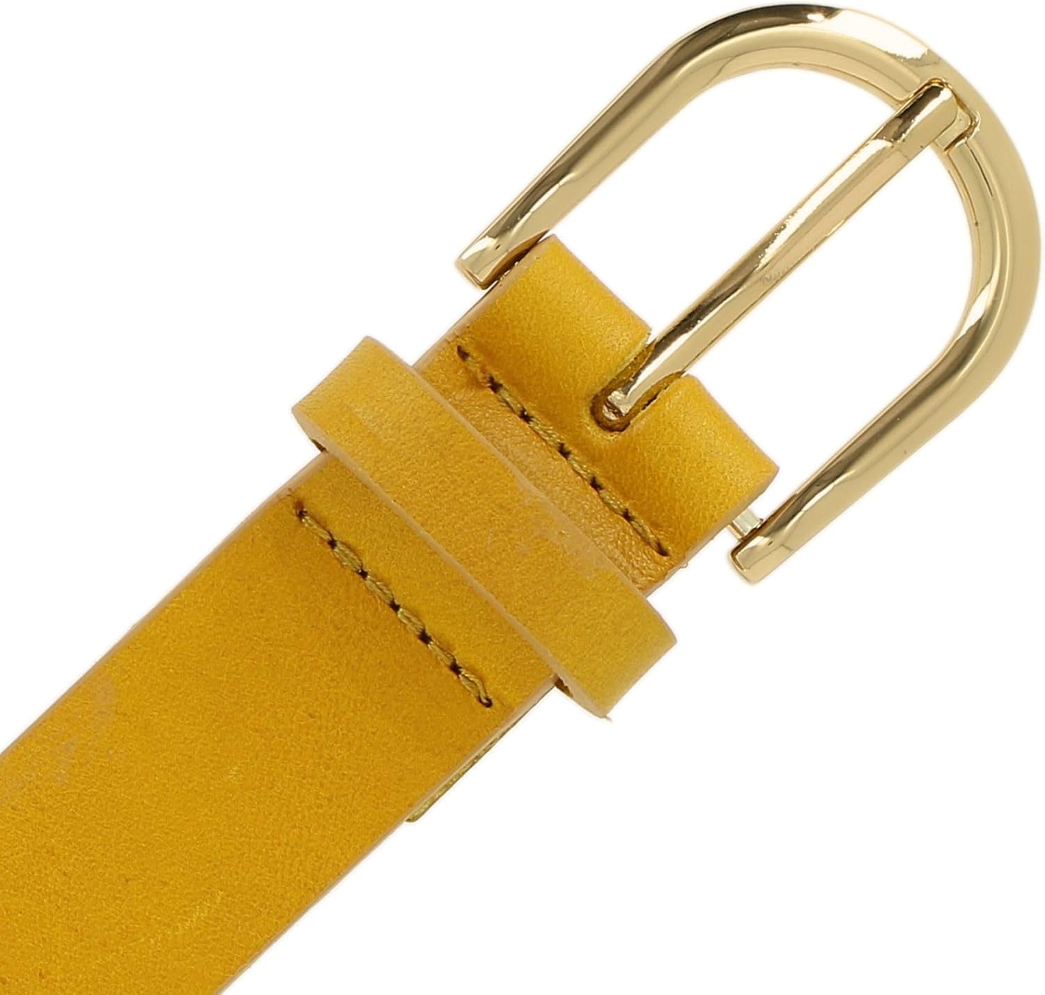 FASHIONGEN - Women's belt in vegetable-tanned bull leather, 3 cm wide, RIVOLI