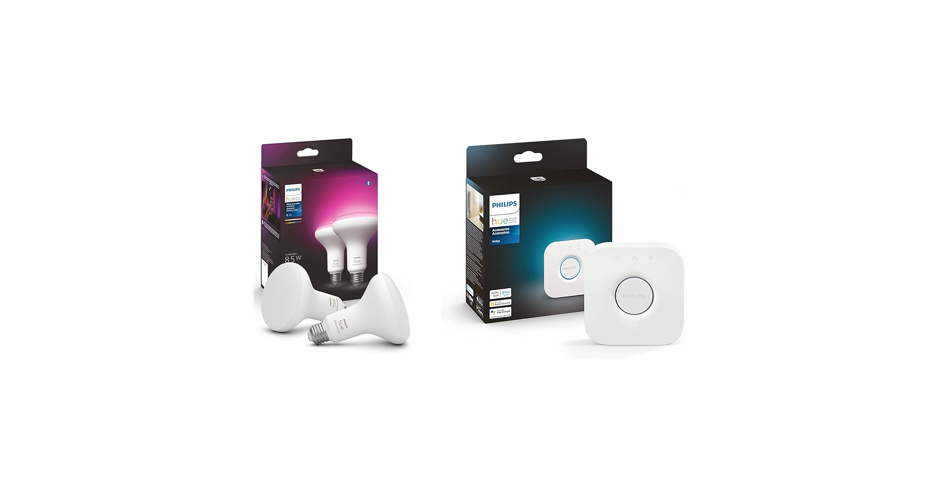 Philips Hue ブルーム　2個セット Philips Hue Smart Lighting Bundle: 2-Pack BR30 LED Smart
