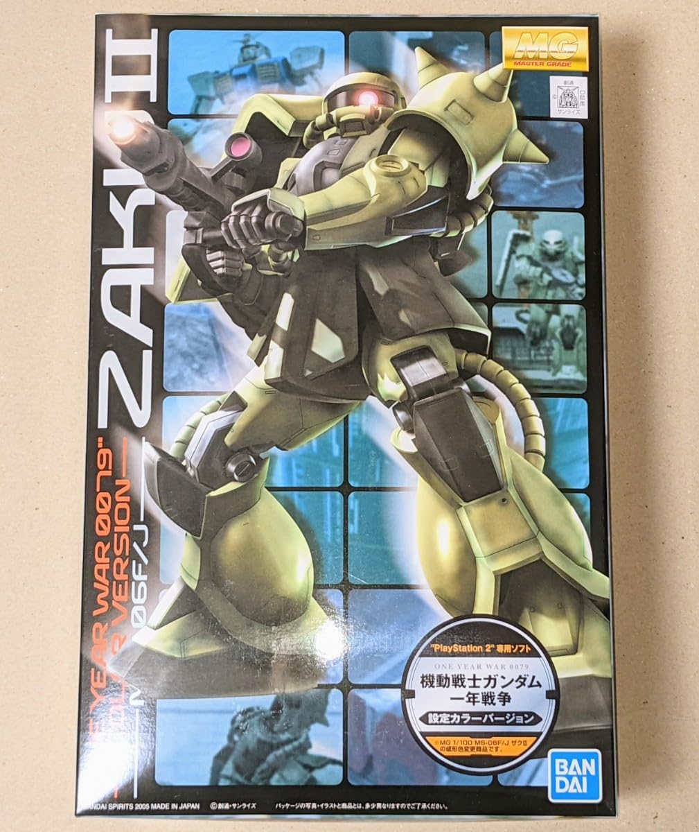 Amazon | 未組立 MG 1/100 MS-06F/J ザクII ONE YEAR WAR 0079 設定  