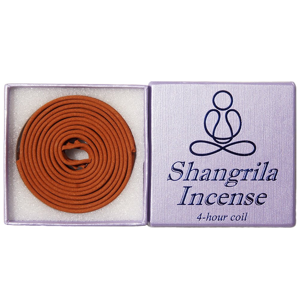 Bosen Incense Shangrila - 12 pieces 4-hour coil - 100% Natural - H