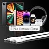 2 Paquetes para iPhone 14/13/12 Cable de Carga Rápida de 6 Pies [Certificado MFi de Apple], Cable de Carga para iPhone de Tipo C a Lightning de 6 Pies para iPhone 14 13 12 Pro XR XS Plus 7