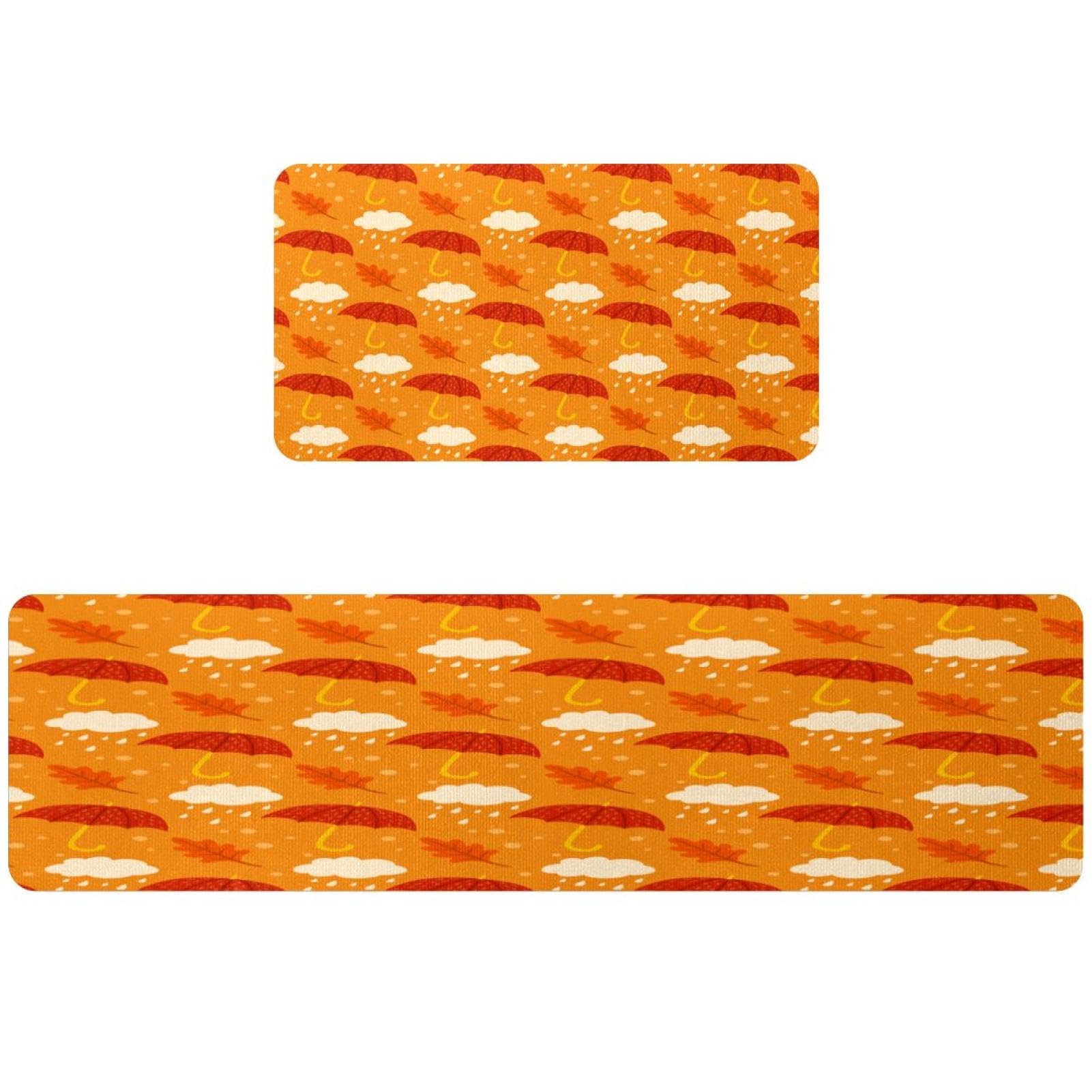 Alfombrillas de cocina lavables que evitan resbalones y absorben manchas de agua