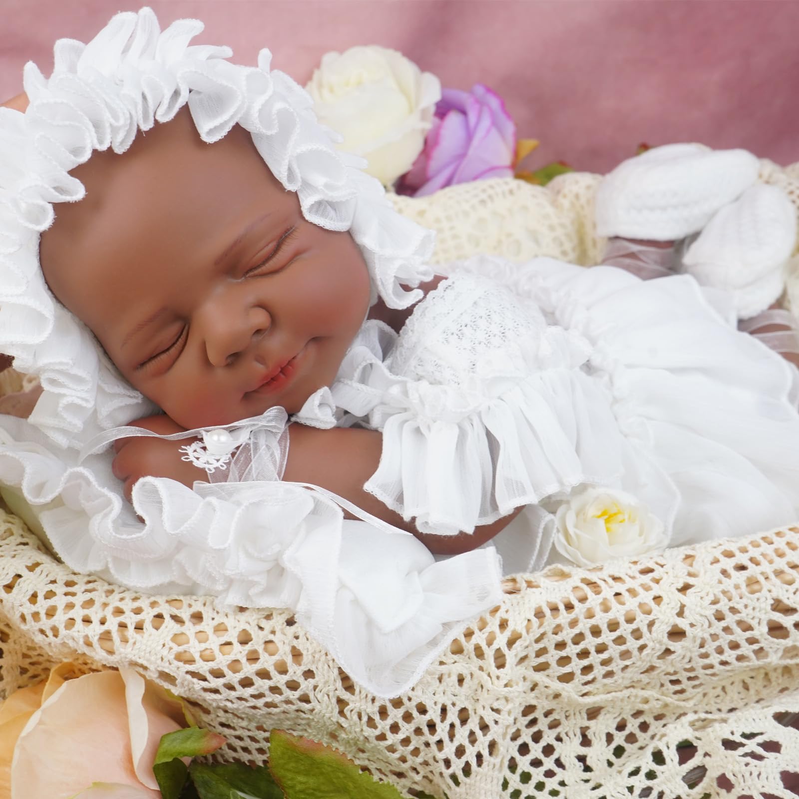 Photo 1 of YaLuoQian Full Silicone Reborn Baby Doll