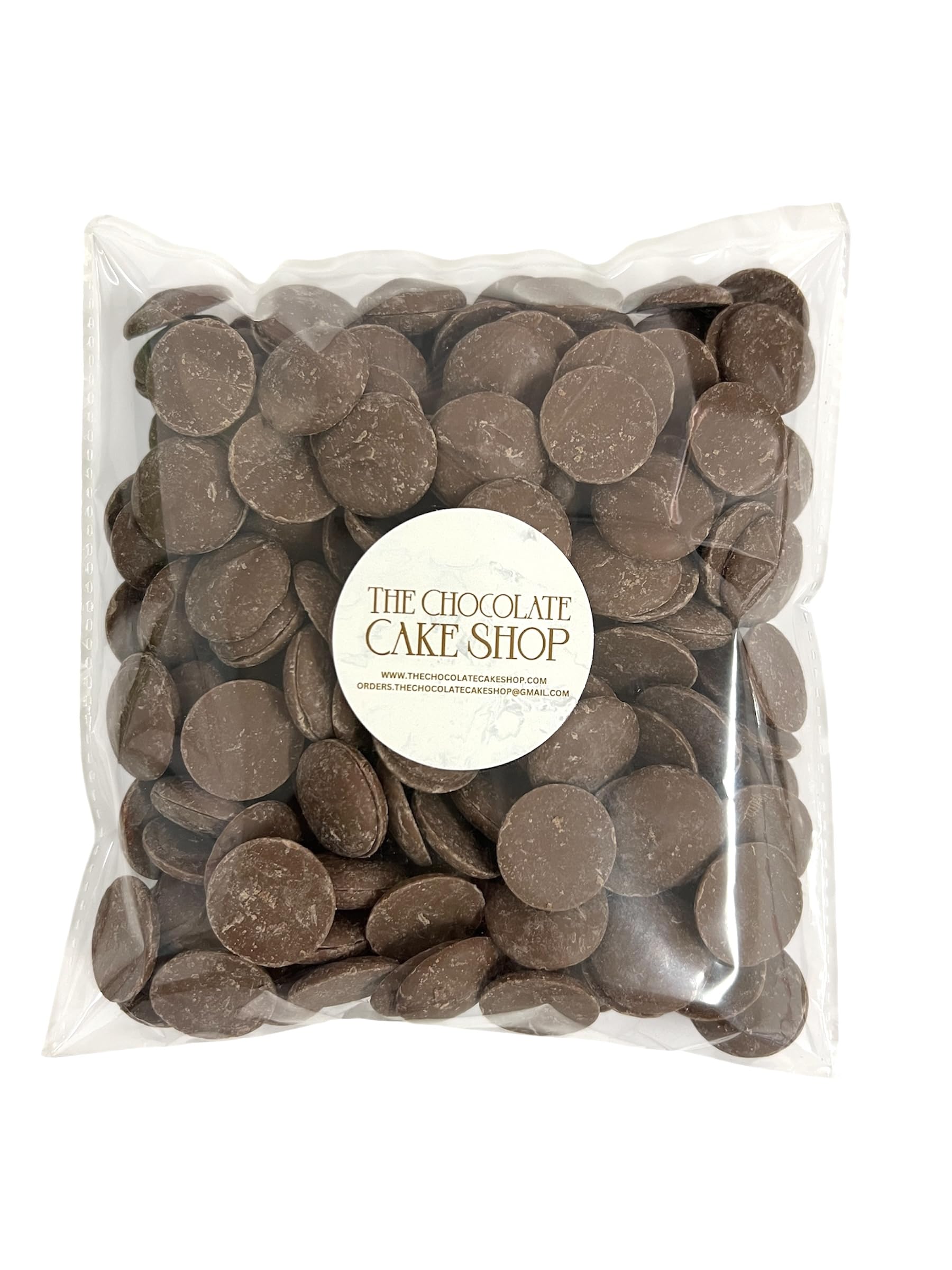 Milk chocolate wafers Chocolate Baking Wafers, 1 lb Melting Chocolate Discs for Professional Baking.