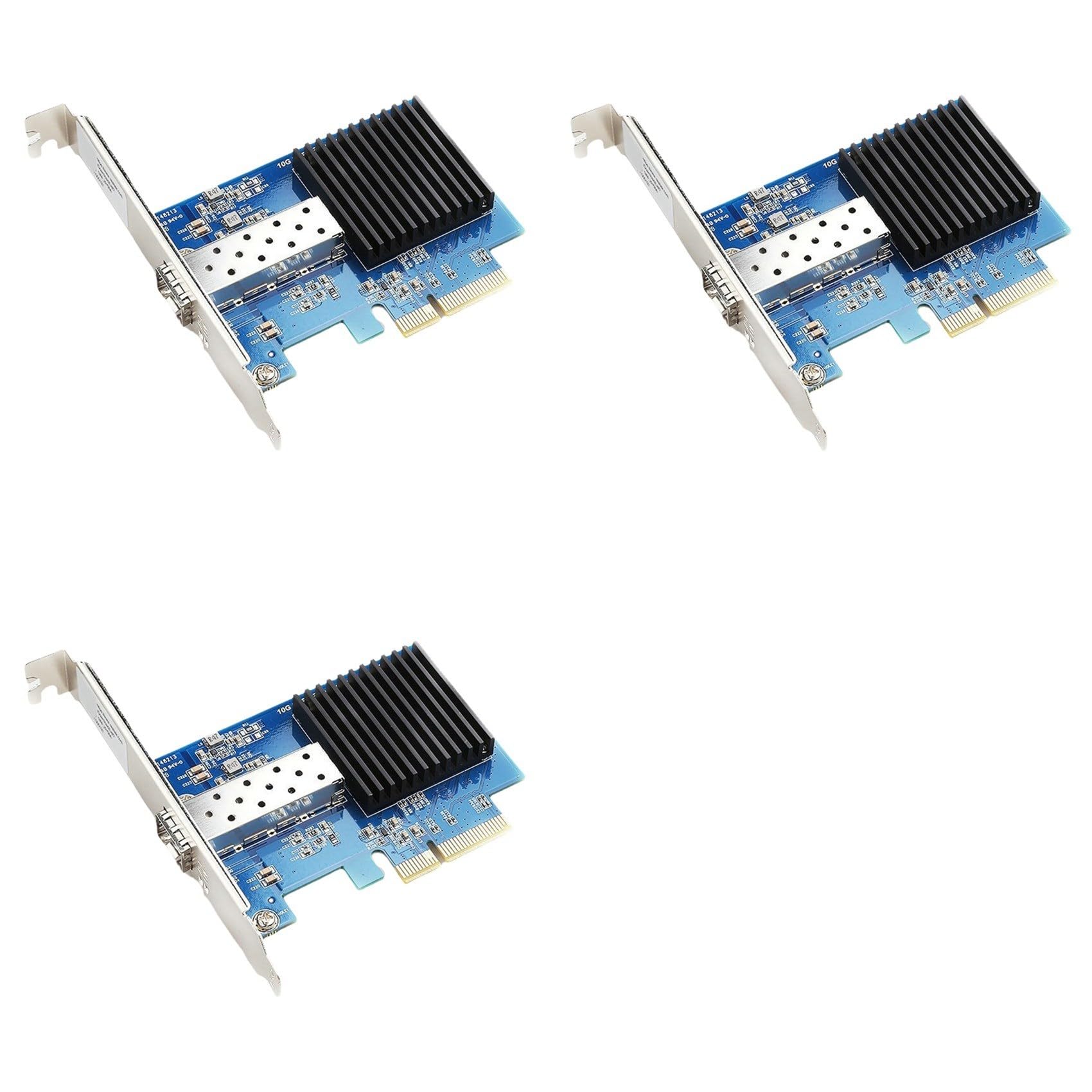 3X Scheda di Rete Ethernet 10G PCI-e 3.0 4X Porta RJ45 Singola Chip RTL8127 Scheda di Rete Gigabit Ethernet PCI Express per PC