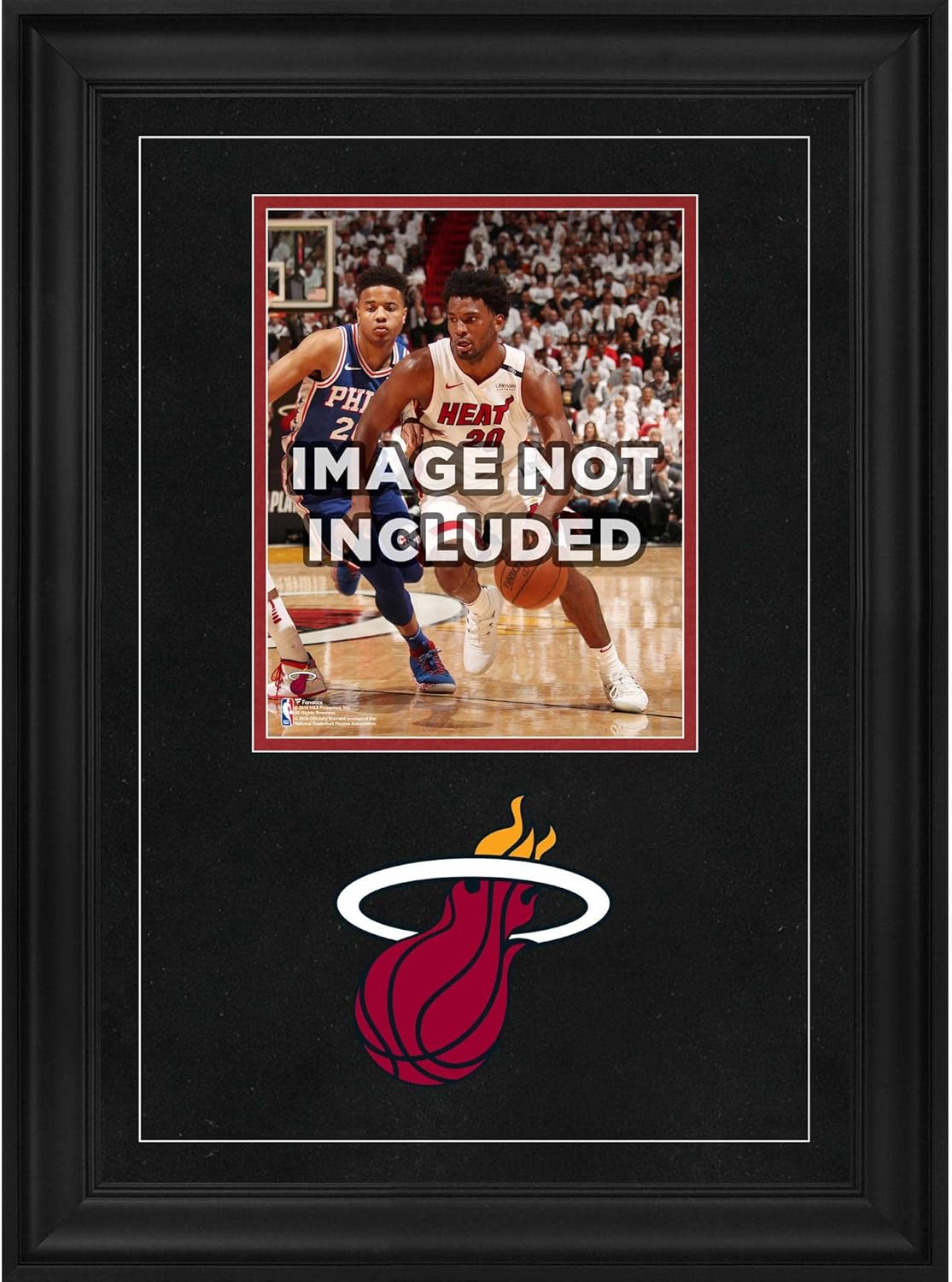 Miami Heat Deluxe 8" x 10" Vertical Photograph Frame with Team Logo - Basketball Other Display Cases