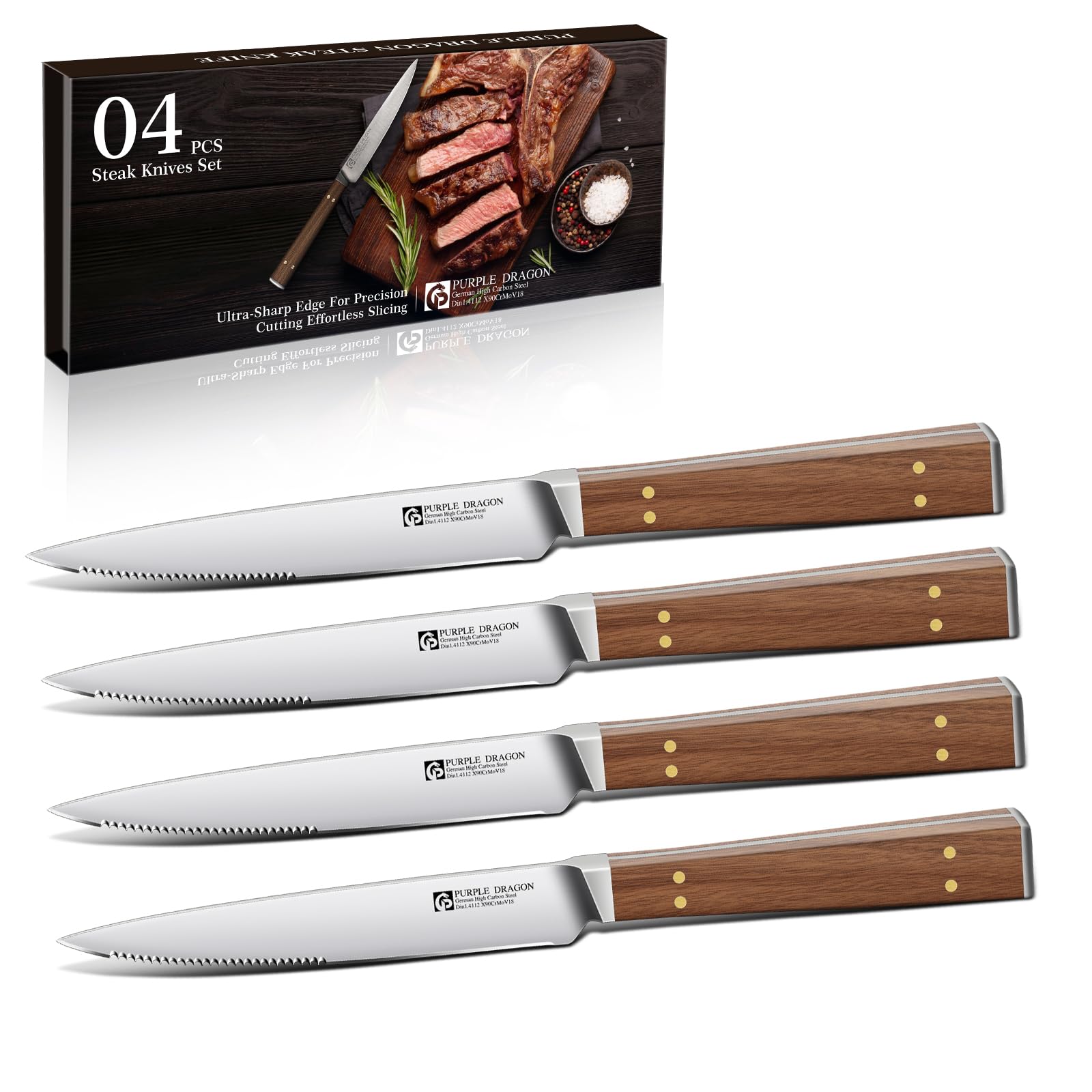 Purple Dragon Gyuto Chef Knife 7.5 Inch Ultra Sharp Kitchen Knife — Amazon image 12