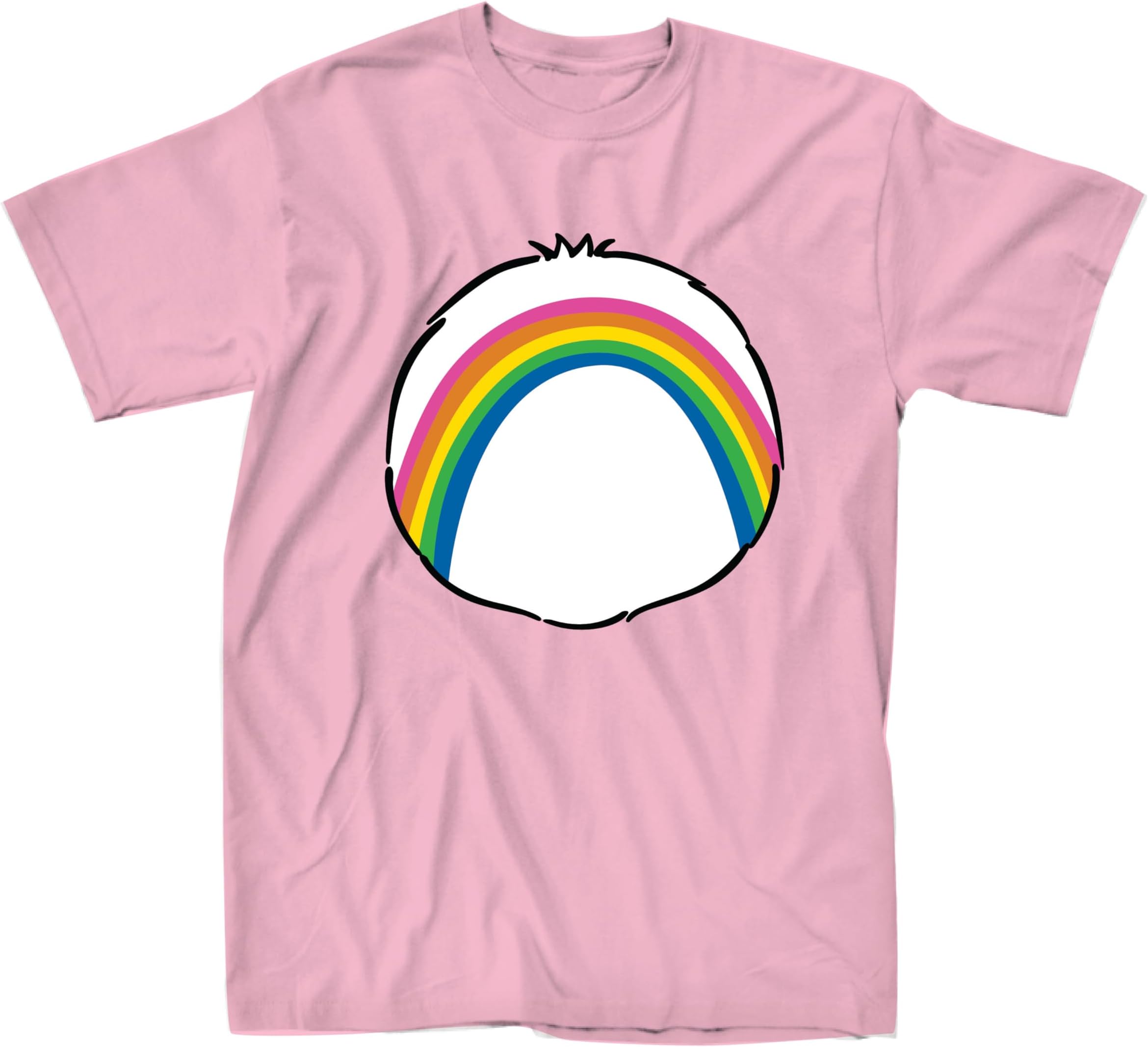クラシック チアベア コスチューム ユニ 大人用 Tシャツ(ピンク、L)