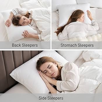 枕 NORDIC SLEEP PILLOW Amazon.com: FOSSFLAKES Nordic Sleep, Bed Pillow