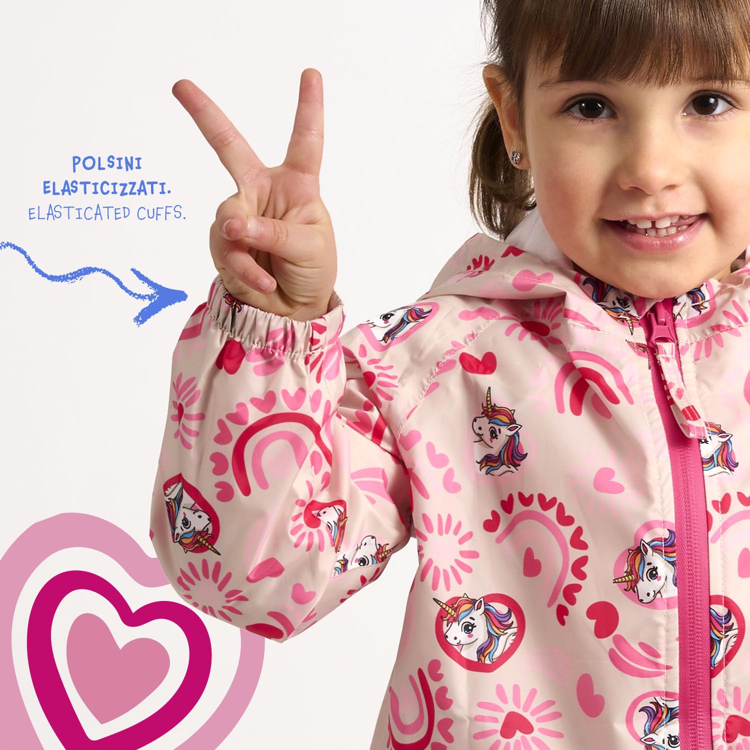 PERLETTI Traje de Agua Impermeable Niño Niña - Chubasquero y Pantalones Lluvia 2 3 4 5 6 7 Años con Capucha y Cremallera