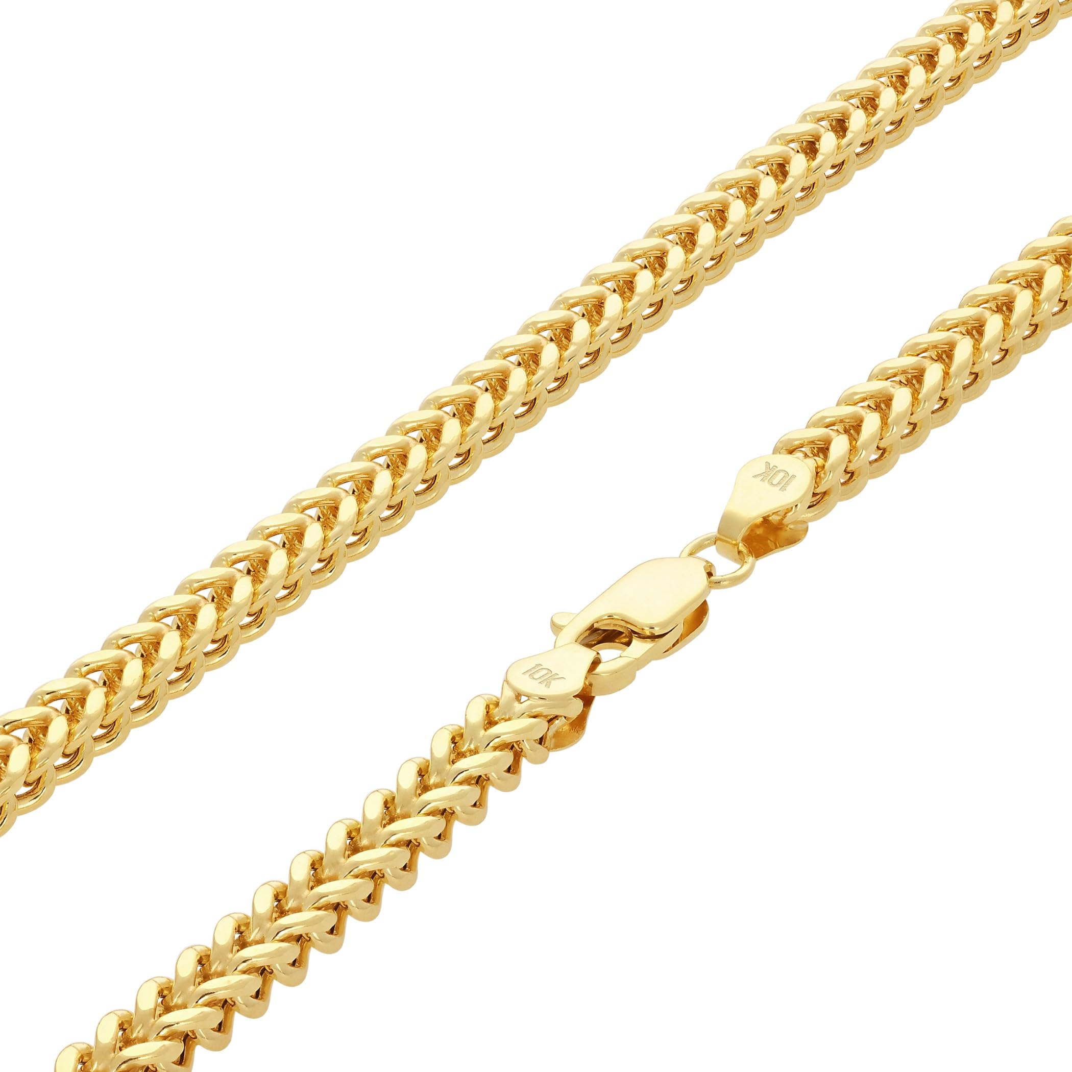フランコチェーン　new top JEWELRY supreme 8mm 18K Gold Plated Franco Chain | 22