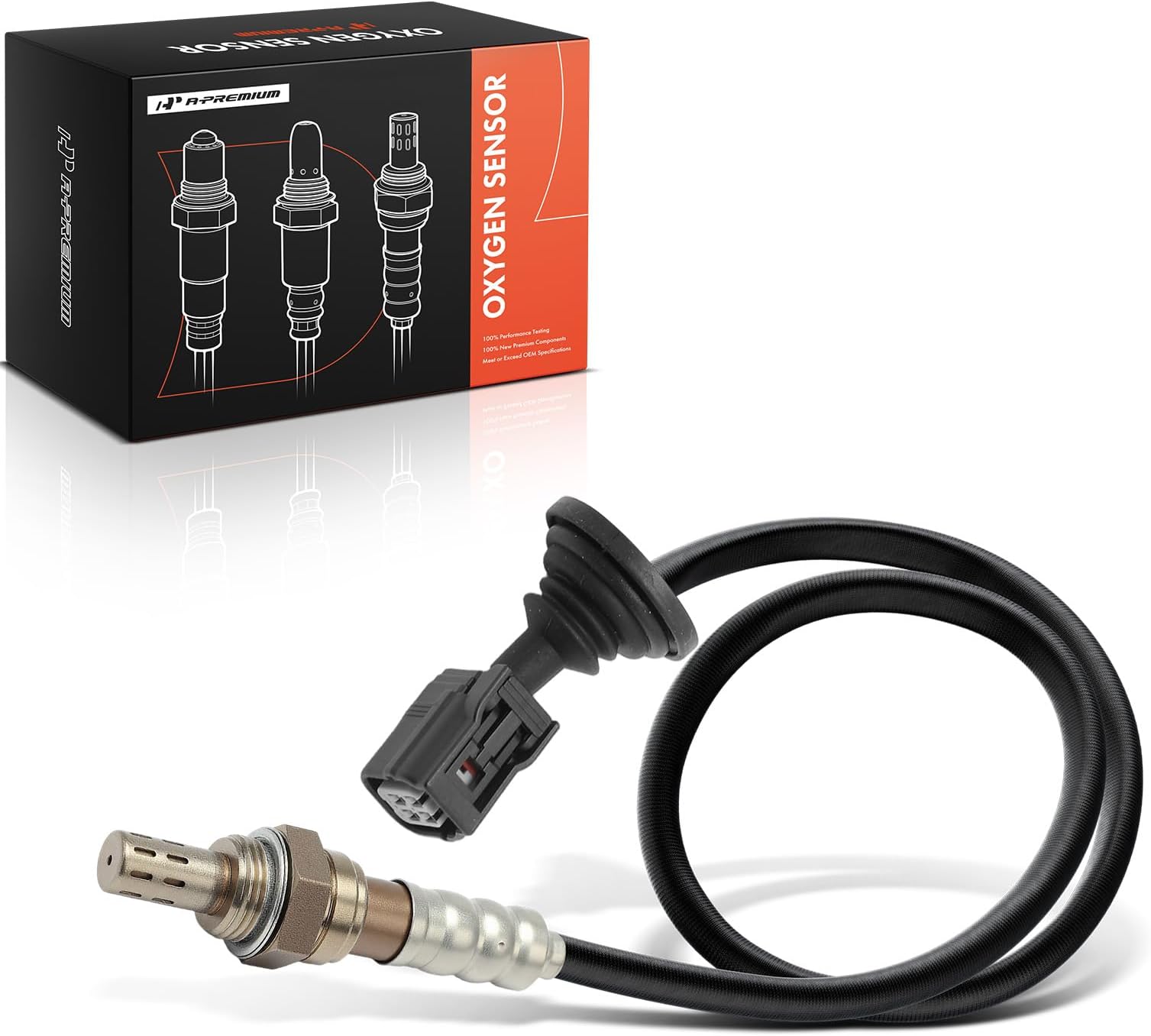 A-Premium O2 Oxygen Sensor for Honda Civic 2006-2011 K20Z3 2.0L Honda Fit 2007-2008 L15A1 1.5L Downstream