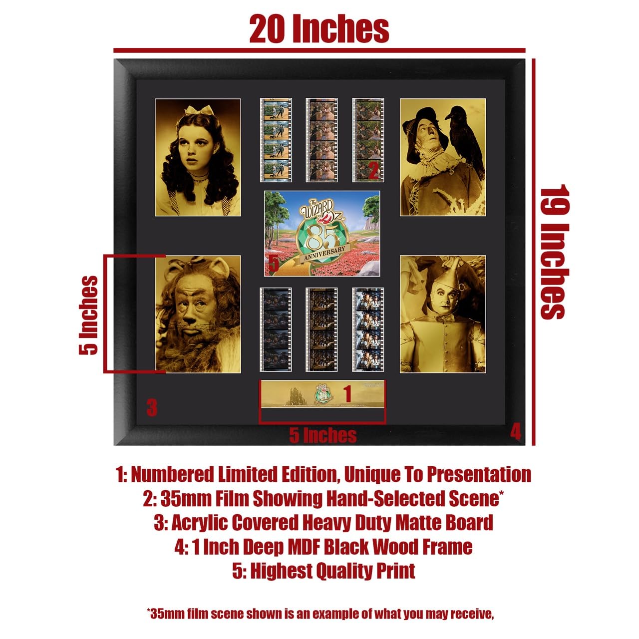 Amazon.com - The Wizard of Oz – 85th Anniversary 20” x 19