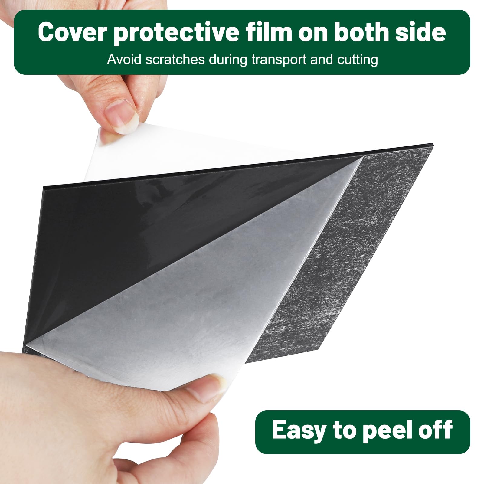 Langaelex Set van 6 acrylglas platen 25 x 20 cm, 1 mm dikke plexiglasplaten ultra heldere transparante kunststof platen voor fotolijsten, projecttentoonstelling