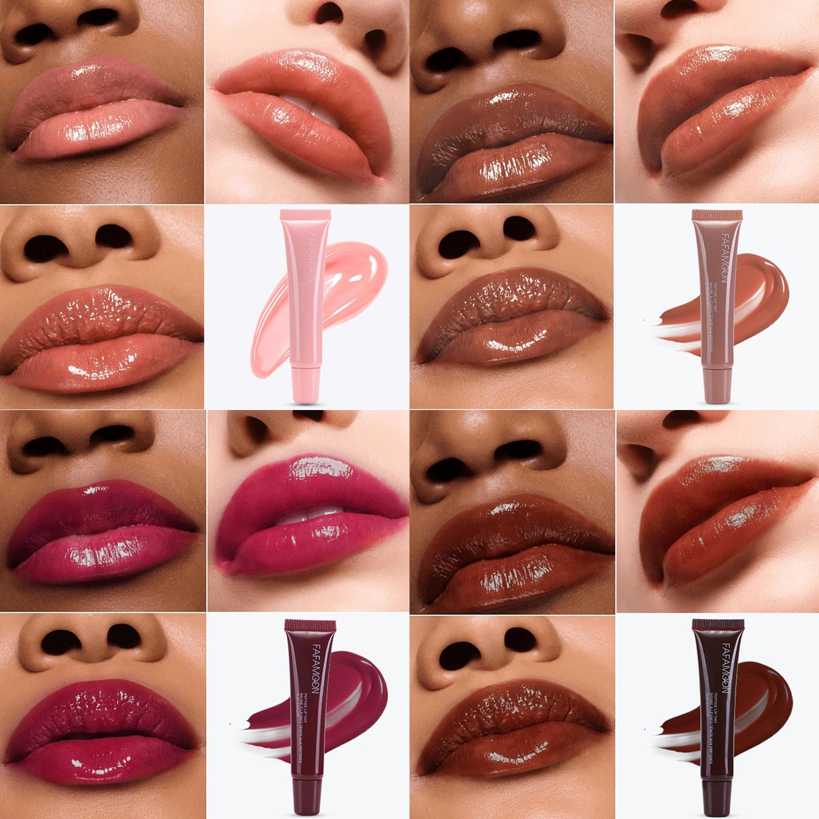 Mrettick 5 Colors Hydrating Lip Gloss, Shiny Jelly Lip Plumping Lip Balms - Image 3