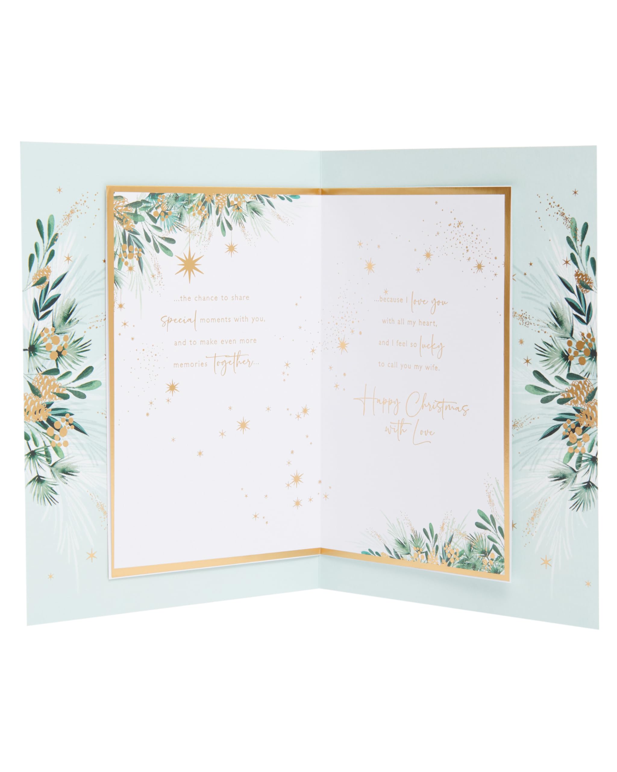 UK Greetings, Wife Gold, 21cm x 27.5cm - Image 2