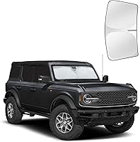 Vista 58 de Parasoles para ventanas de auto para bebé, 4 unidades de 20 x 12 pulgadas, adherencia estática, cubiertas para ventanas laterales, frontales