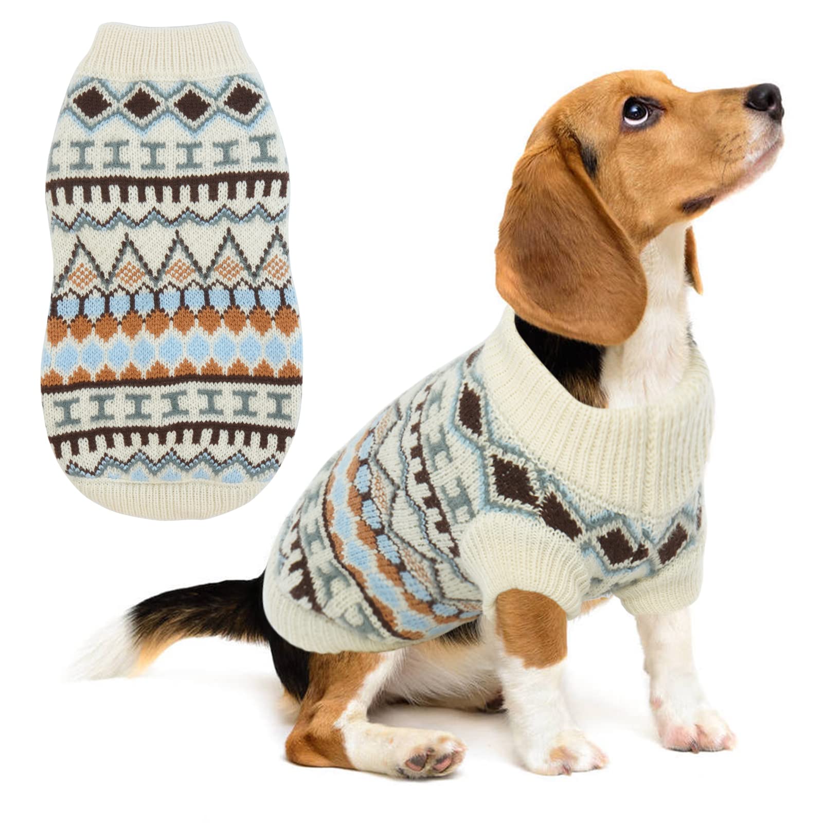 Pull pour chien petite taille, sweat stretch chaud et polaire automne hiver L