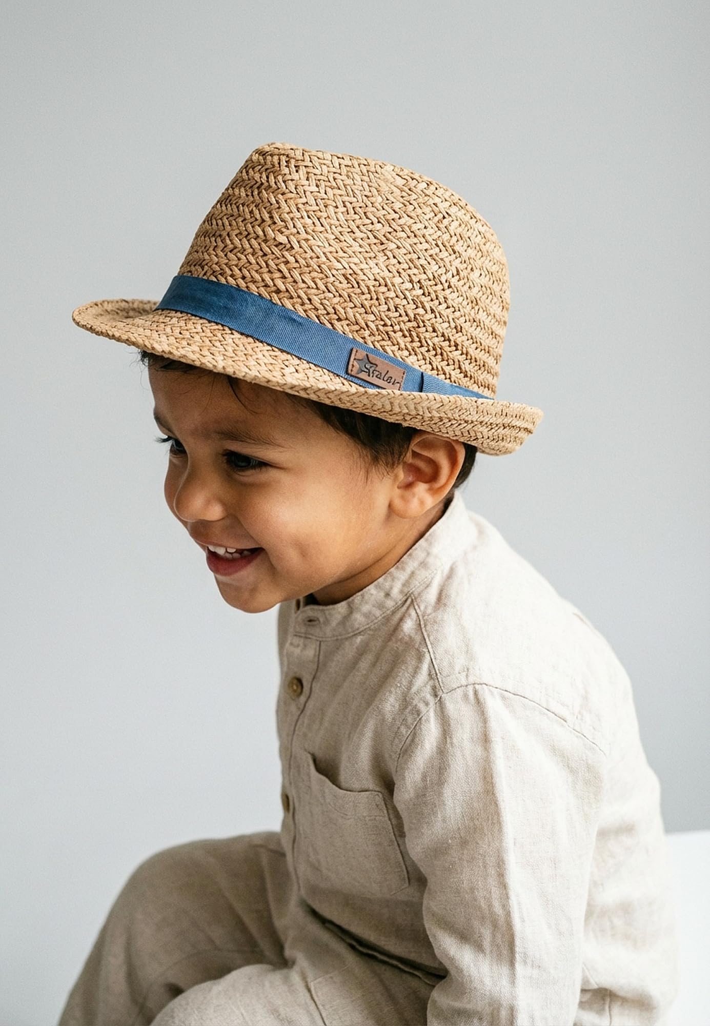 Sterntaler Kinder Strohhut Mit Ripsband - Chapeau - Garçon