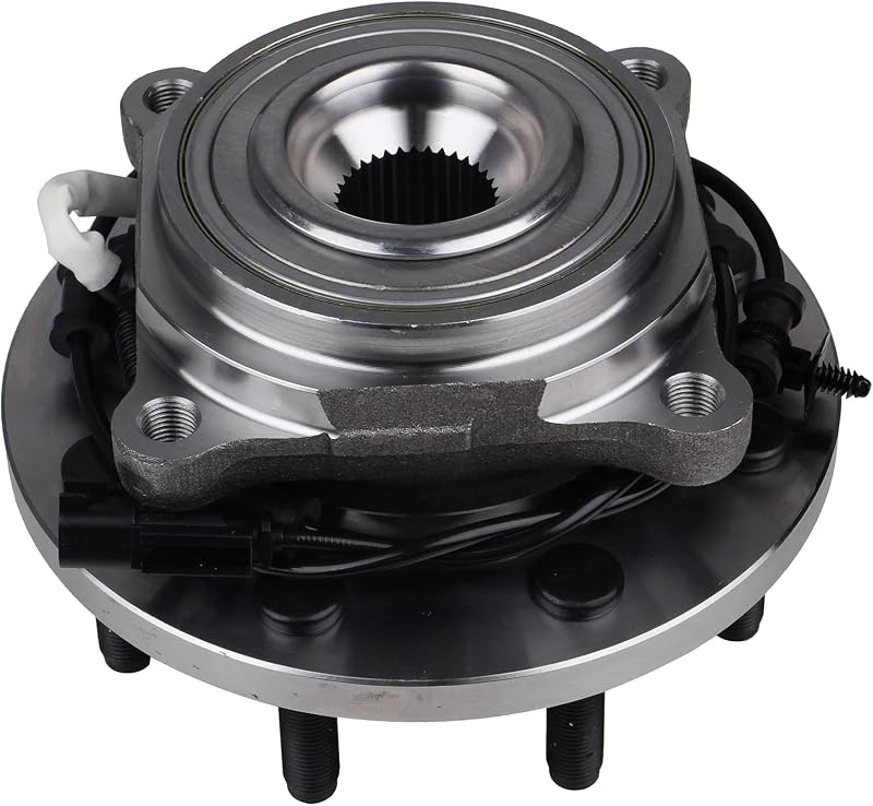 Cubo de roda dianteiro com rolamento KUSATEC 515162 para Ram 2500 e 3500 – 8 prisioneiros com ABS
