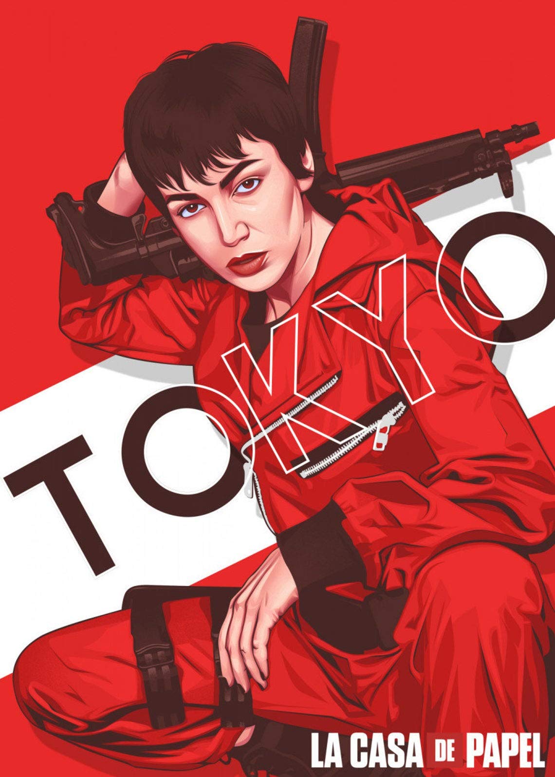 Buy Tokyo Money Heist Money Heist Print Tv Series Money Heist Art