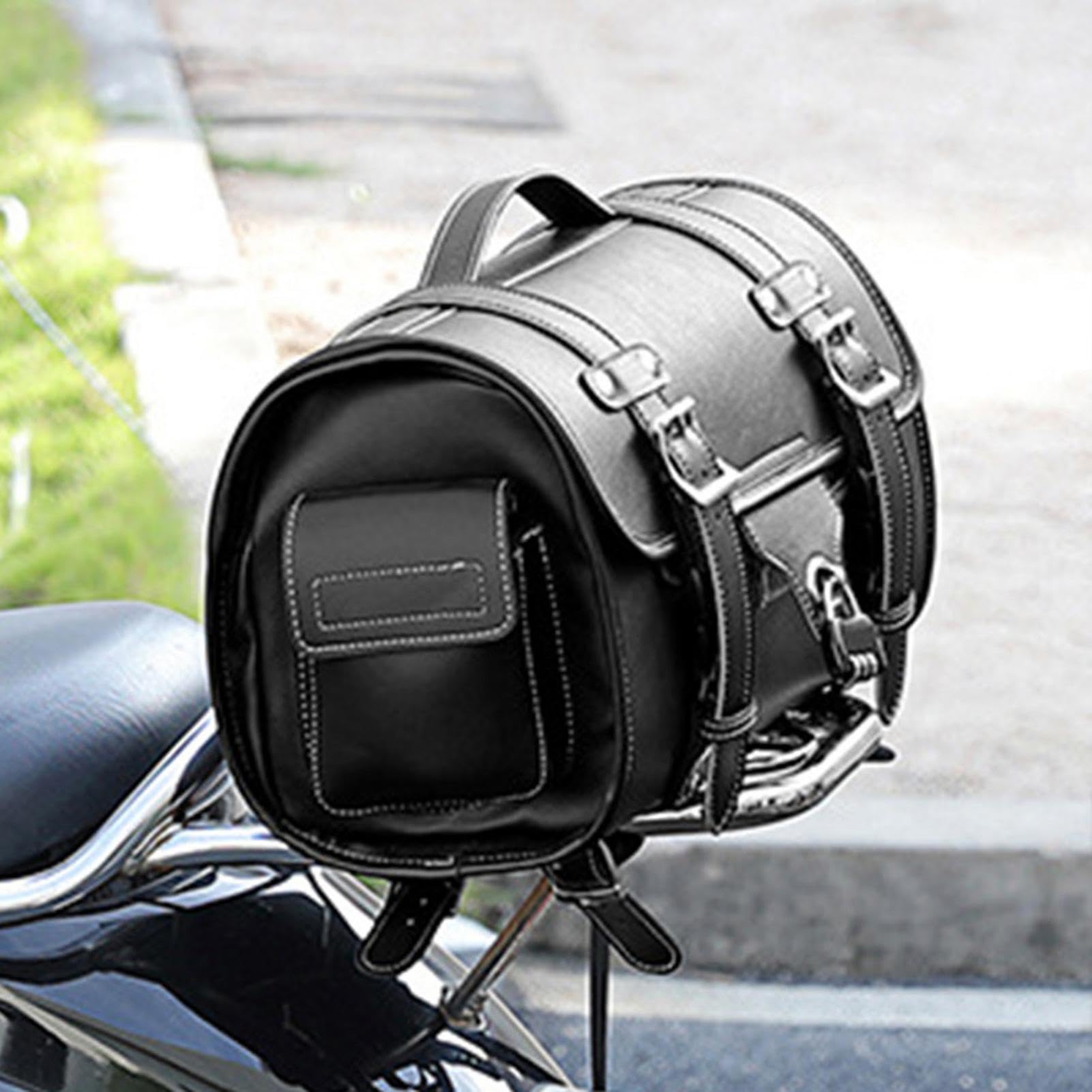 Generisch Motorrad-Hecktasche - Retro-Motorrad-Gepäckträgertaschen | Multifunktionale Gepäcktaschen, Ausrüstungstaschen, Hecktaschen für Motorräder