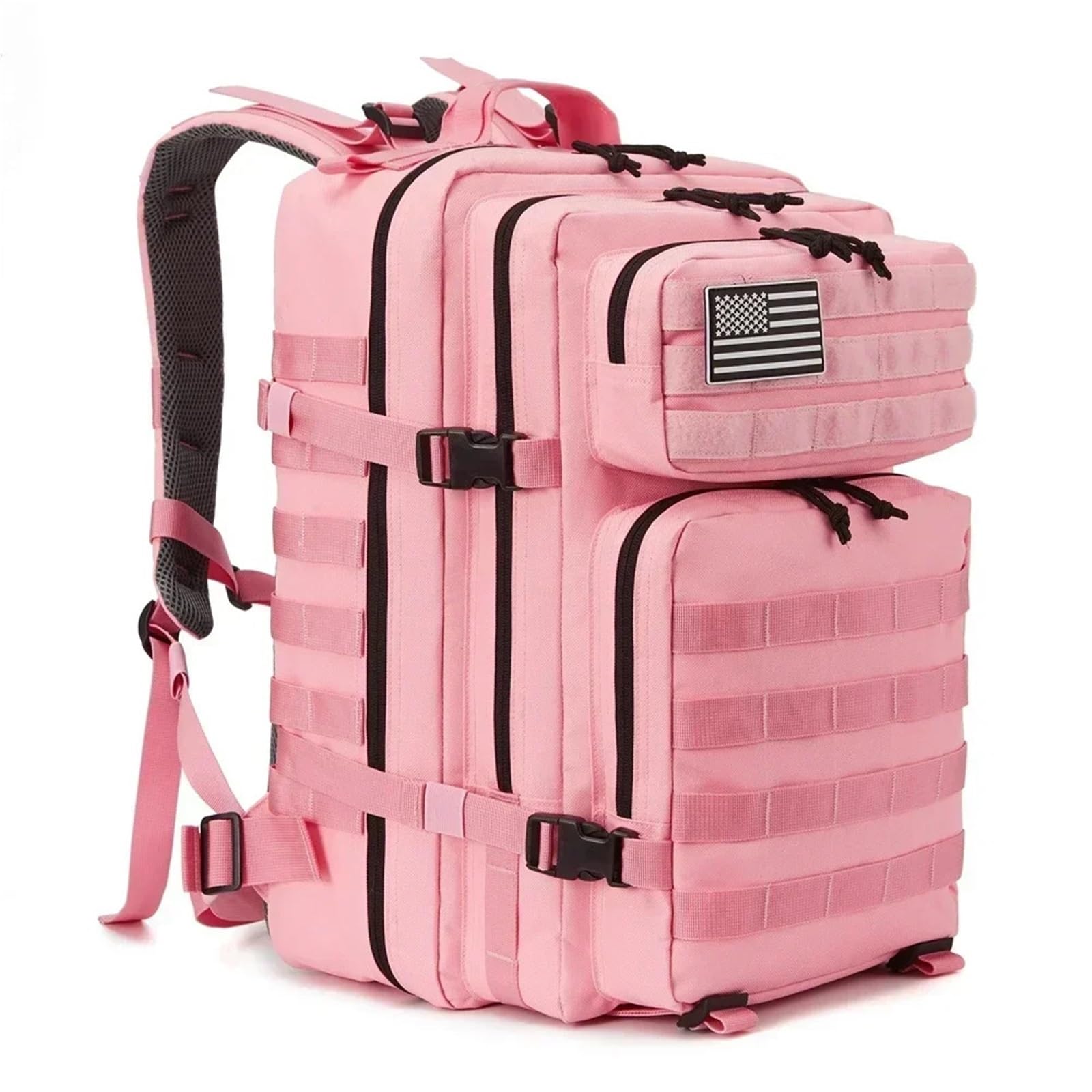 Plecak o dużej pojemności 45 l plecak outdoorowy 3 dni fitness torba turystyczna turystyka kemping sprzęt plecaki, różowy, One Size, Klasyczny