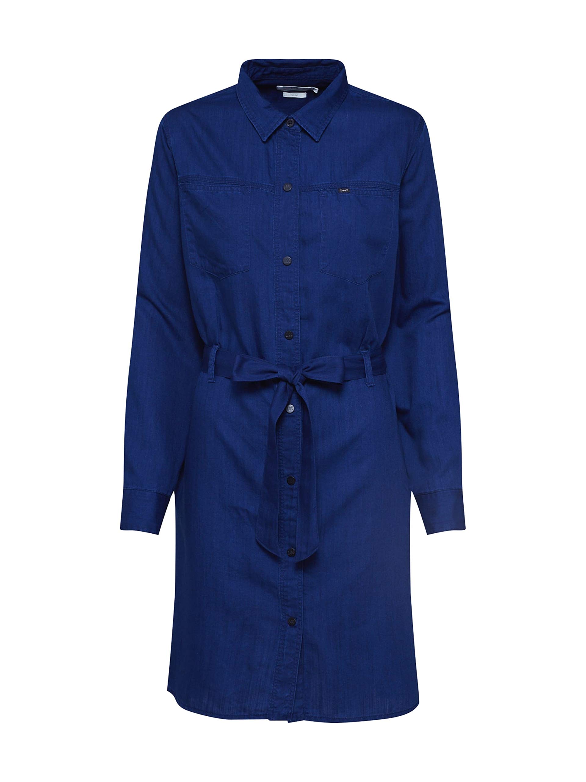 Lee Women's Shirt Dress, Midnight Navy, S