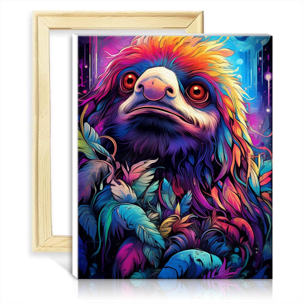 TARATH Peinture par numéro Kits pour Adulte,Peinture à l'huile Peine