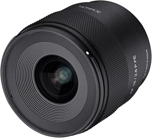 Rokinon Prima 16mm F2.8 AF Wide Angle Compact Full Frame Lens for Sony FE Mount