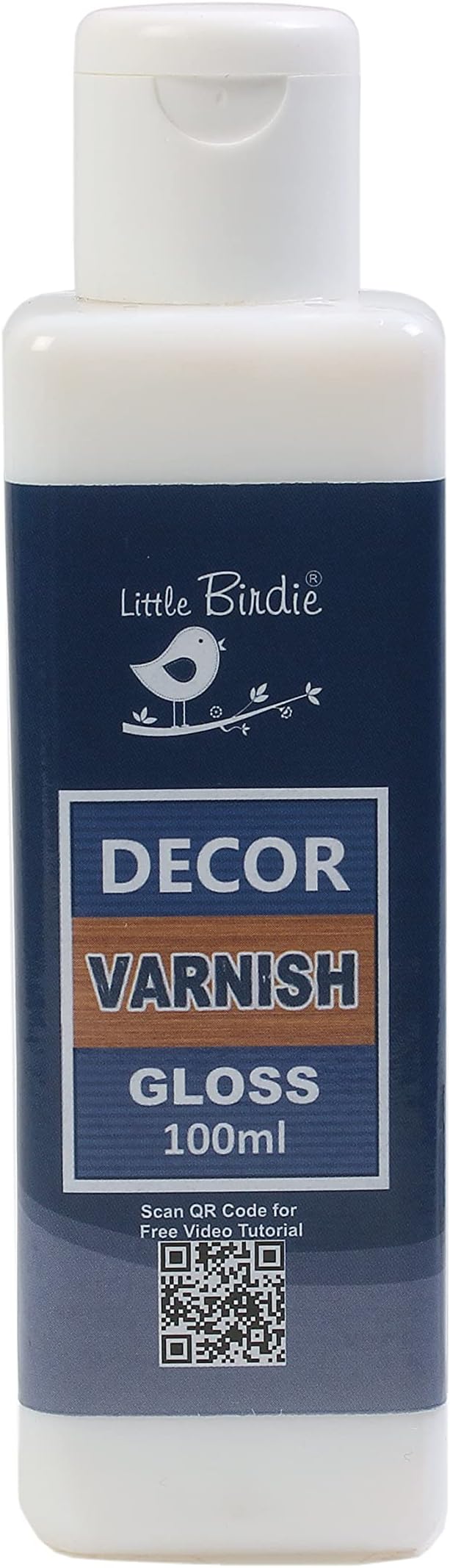 Little Birdie Gloss Itsy Bitsy Decor Varnish, 100ml,Multicolour