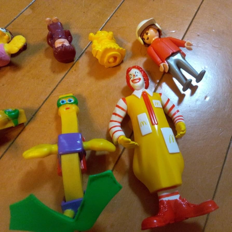 マクドナルドの昭和レトロおもちゃ 値下げ交渉大歓迎
