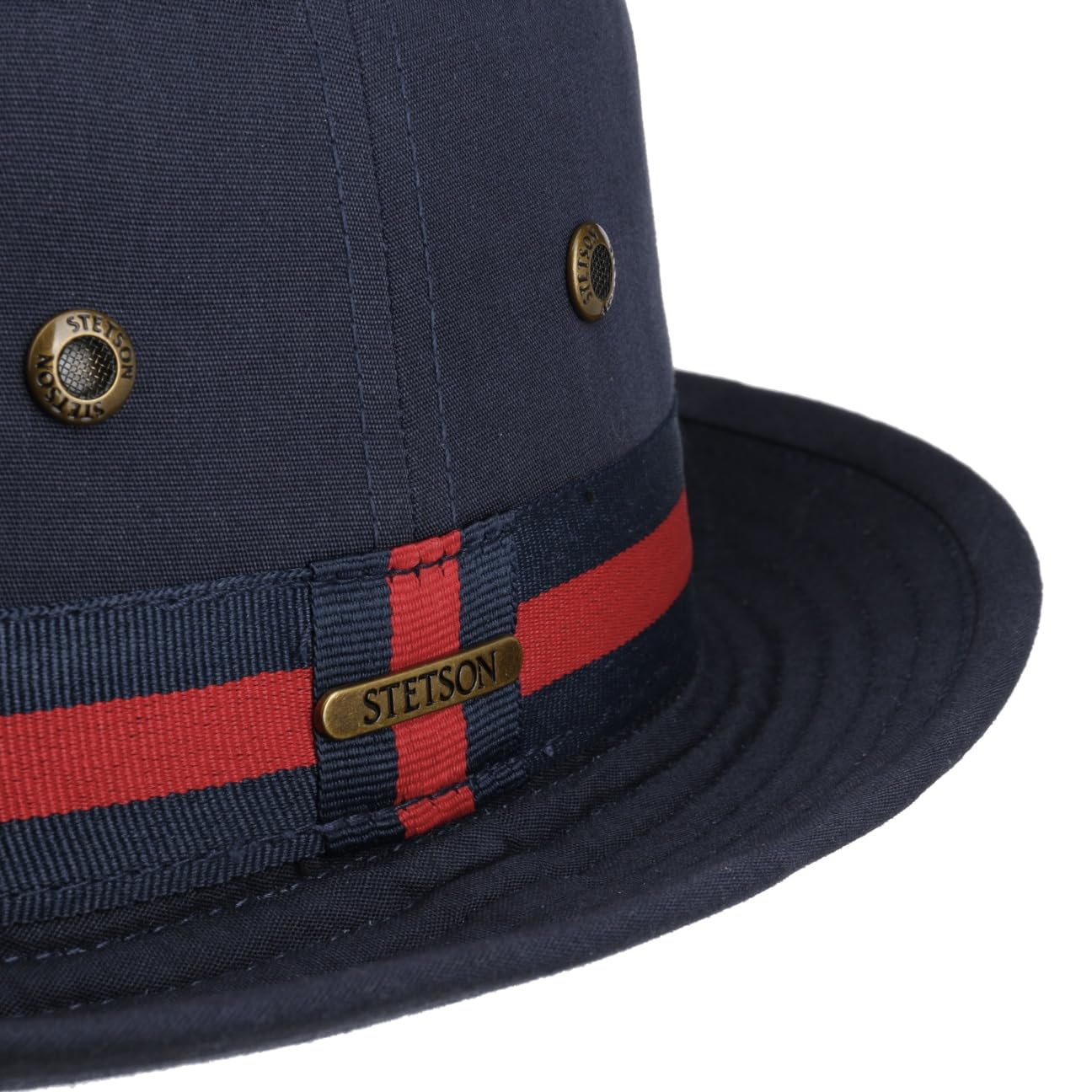Stetson Classic Band Sombrero Pork pie Tela Proteccion UV 40 Hombre Primavera Verano