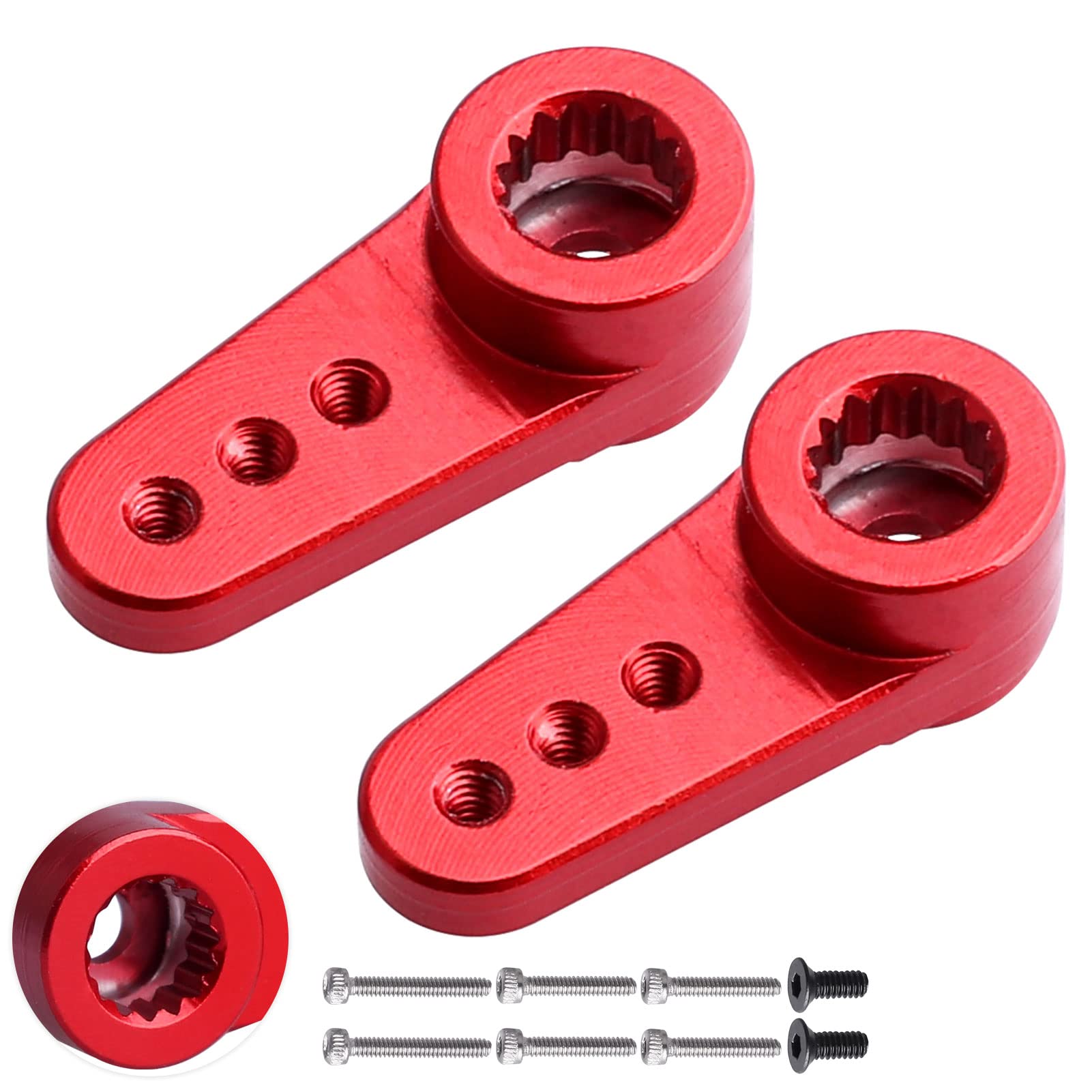 Amazon.com: GoHobby Steering Servo Horn Aluminum Servo Arm for