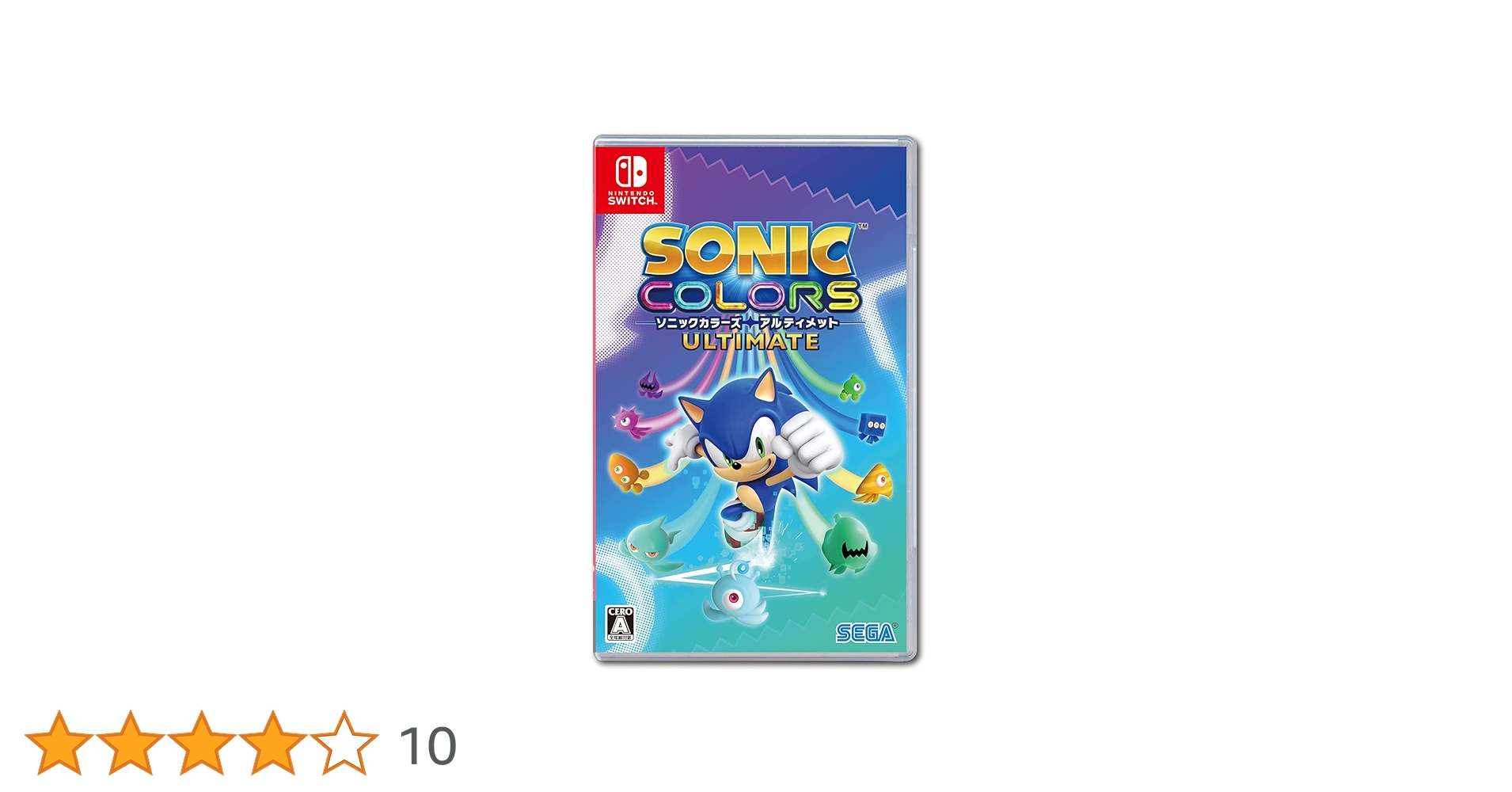 セガストア限定 ソニックカラーズ アルティメット NintendoSwitch版 71-iYZs-0iS.jpg_BO30,255,255,