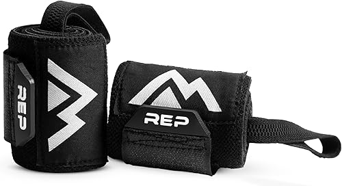 REP Wrist Wraps Weightlifting Support  Adjustable Strap  Gym Gymnastics Accessories  Men Women Fitness Training Powerlifting Gear  Strength Workout