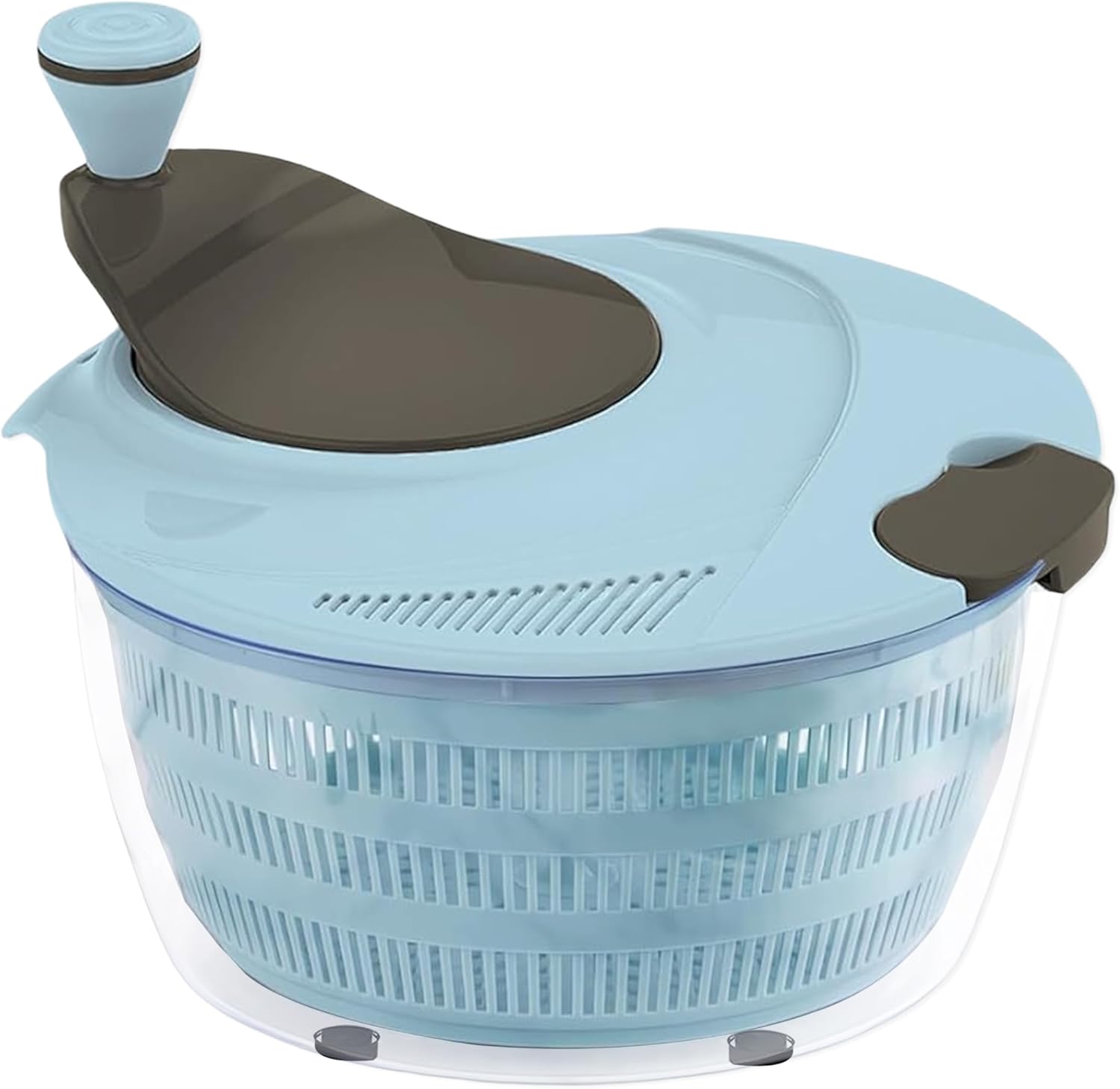 Fruit spinner Kitchen salad tool Salad Spinner Doubled Rain Holes, Lettuce Dryer For Washing, Drainage, And Dehydrating Greens, Fruits, And Vegetables Nordic Blue Salad Dehydrator,Blue Fruit spinner Kitchen salad tool Salad Spinner Doubled Rain Holes, Lettuce Dryer For Washing, Drainage, And Dehydrating Greens, Fruits, And Vegetables Nordic Blue Salad Dehydrator,Blue