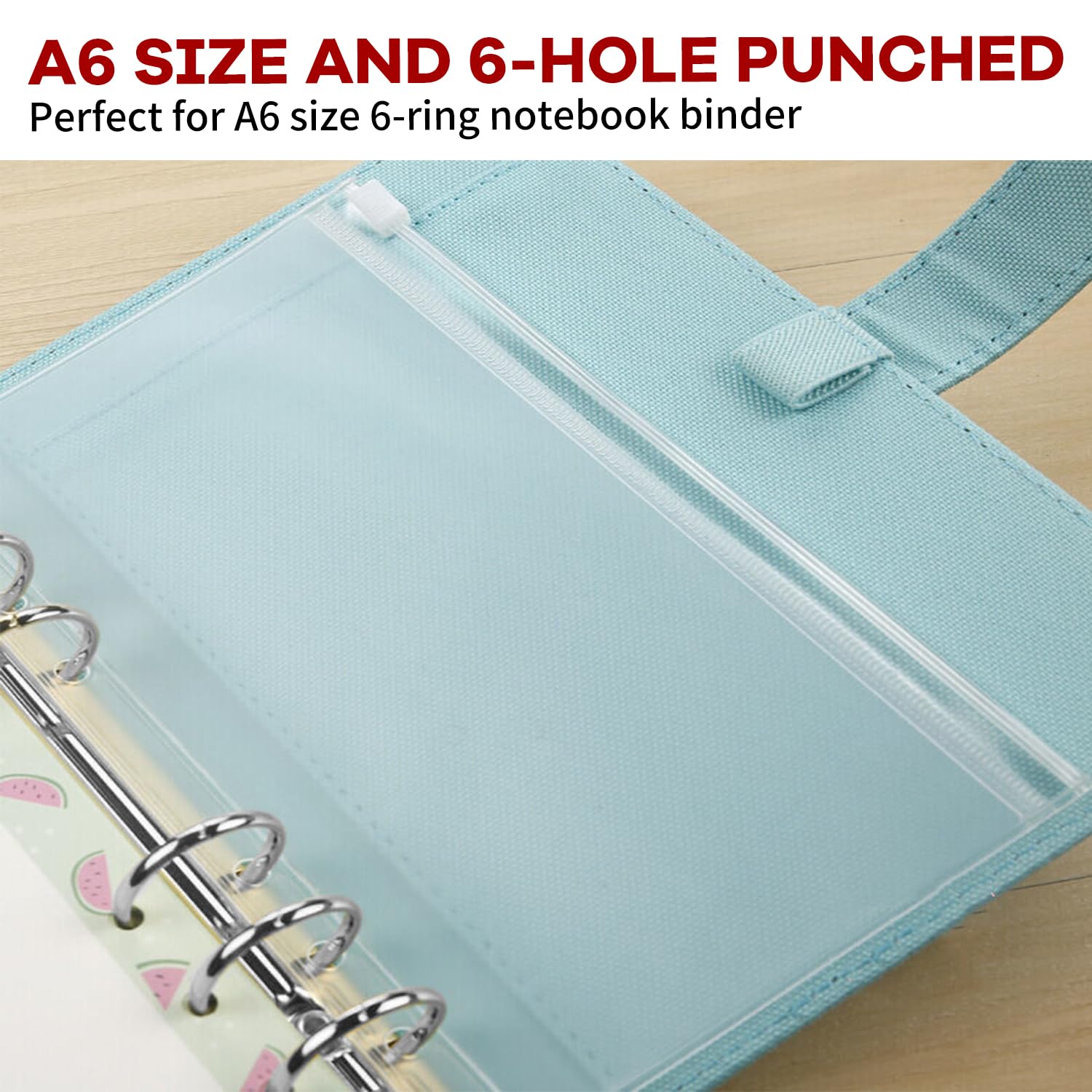 30 Pcs A6 Plastic Wallet - Image 4