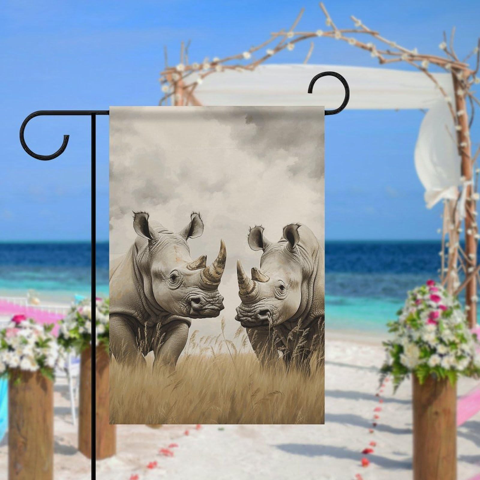 Drapeaux De Jardin 30,5 X 45,7 Cm - Drapeau Vertical Double Face