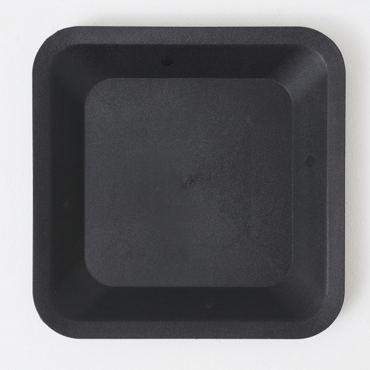 Untersetzer für Blumentöpfe Pflanzen quadratisch 30,5x30,5 cm passend für Töpfe Kunststoff - Pack of 3