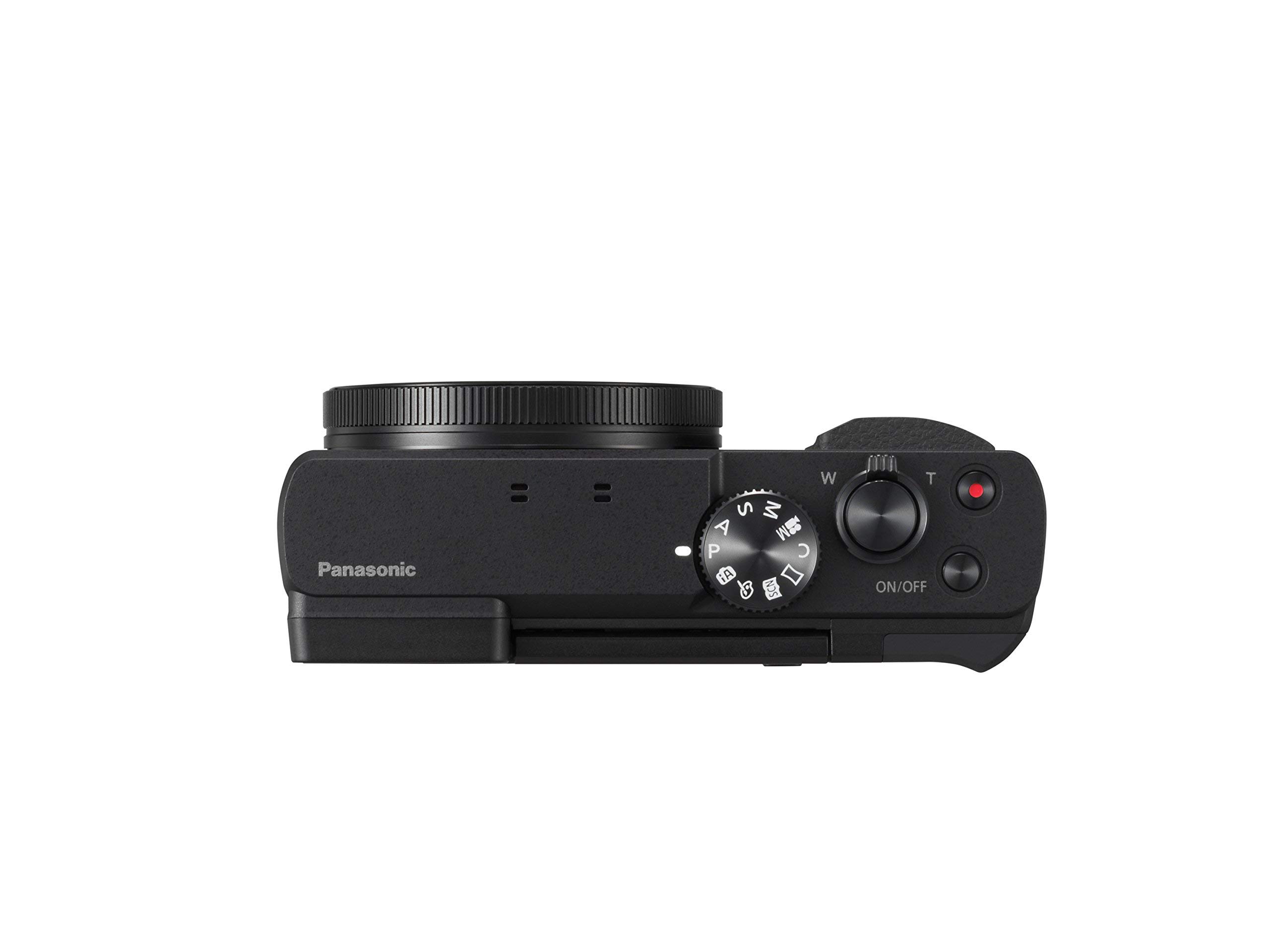 Panasonic DC-TZ90EB-K Appareil photo de voyage compact de poche à zoom 30x – Noir, vidéo et photo 4K, objectif Leica (Reconditionné)