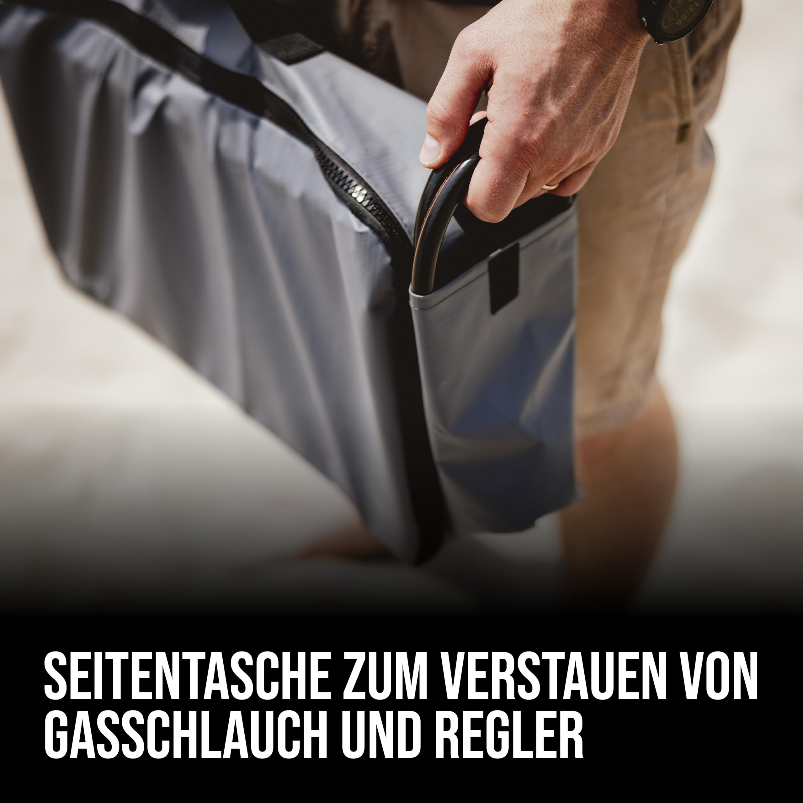 Enders® Transporttasche Bondy 2/3, Aufbewahrungstasche für Campingkocher, Grill-Zubehör, Tragetasche für Outdoor-Camping, Tragetasche für Gasgrill, #1864,1865