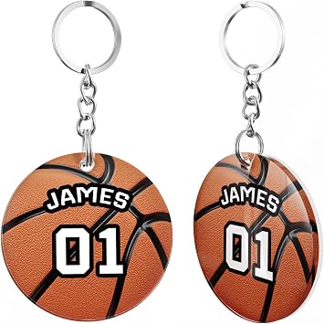 Name Tags Keychains Personalized Gifts for Team Players Coach Friends - Custom Luggage Bag Tags for Girls Boys Teens