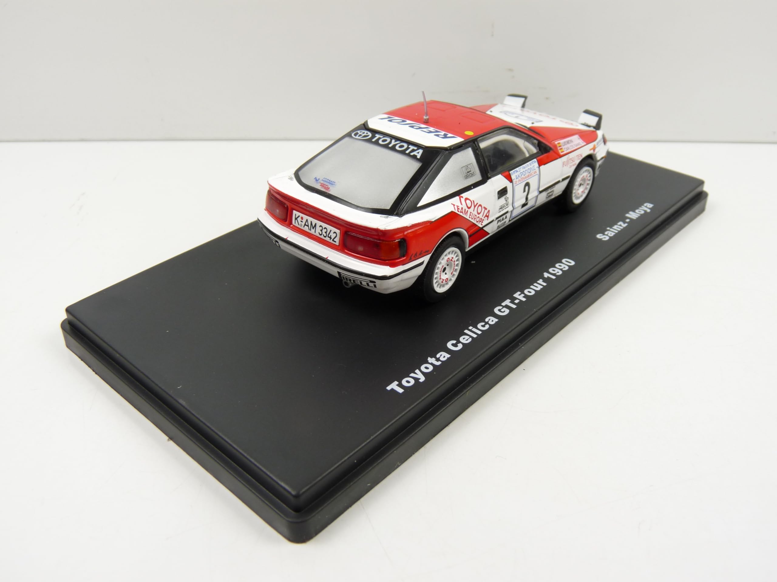 RMX17 1/43 Mexico Rally WRC Toyota Celica GT-Four 1990 Sainz #2
